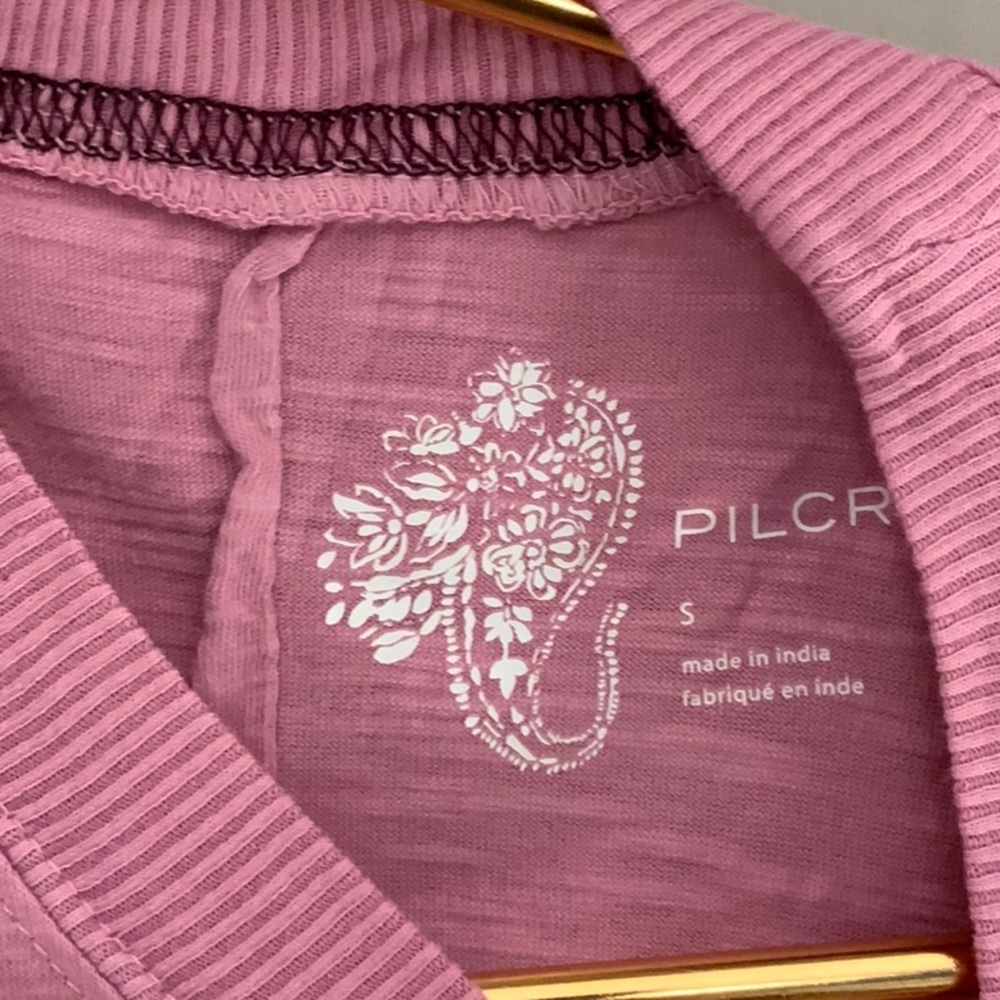Pilcro | lilac pink mock neck tank top - Picture 4 of 5